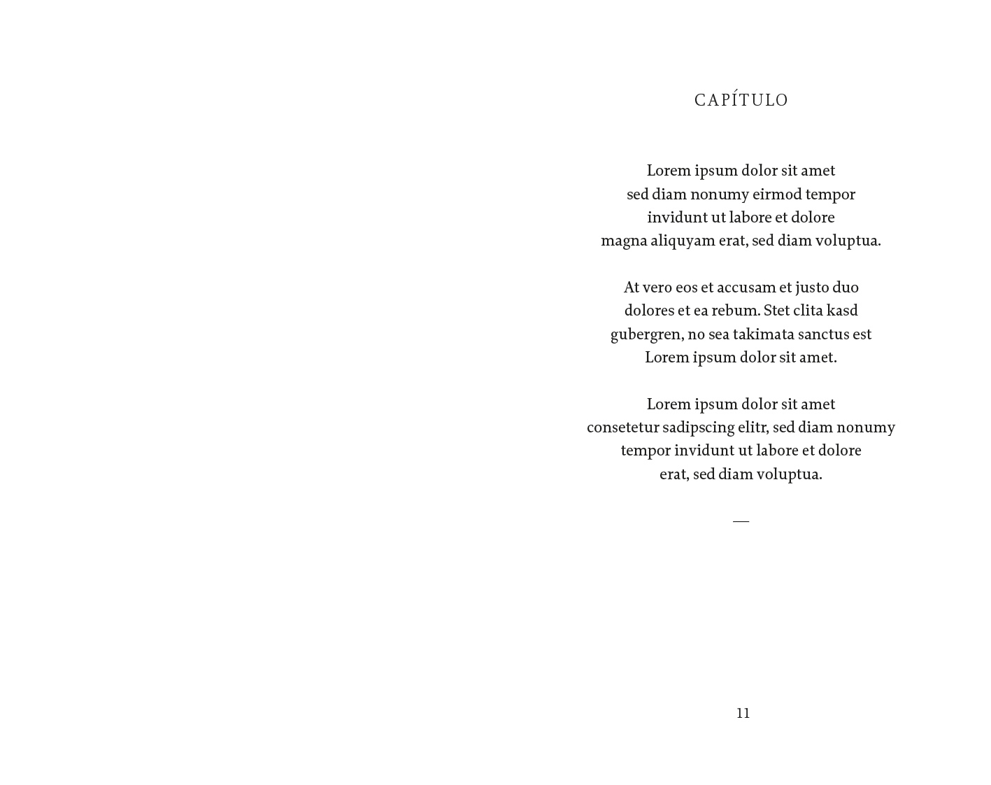 Ejemplo Capítulo poesía clásica variante romántica