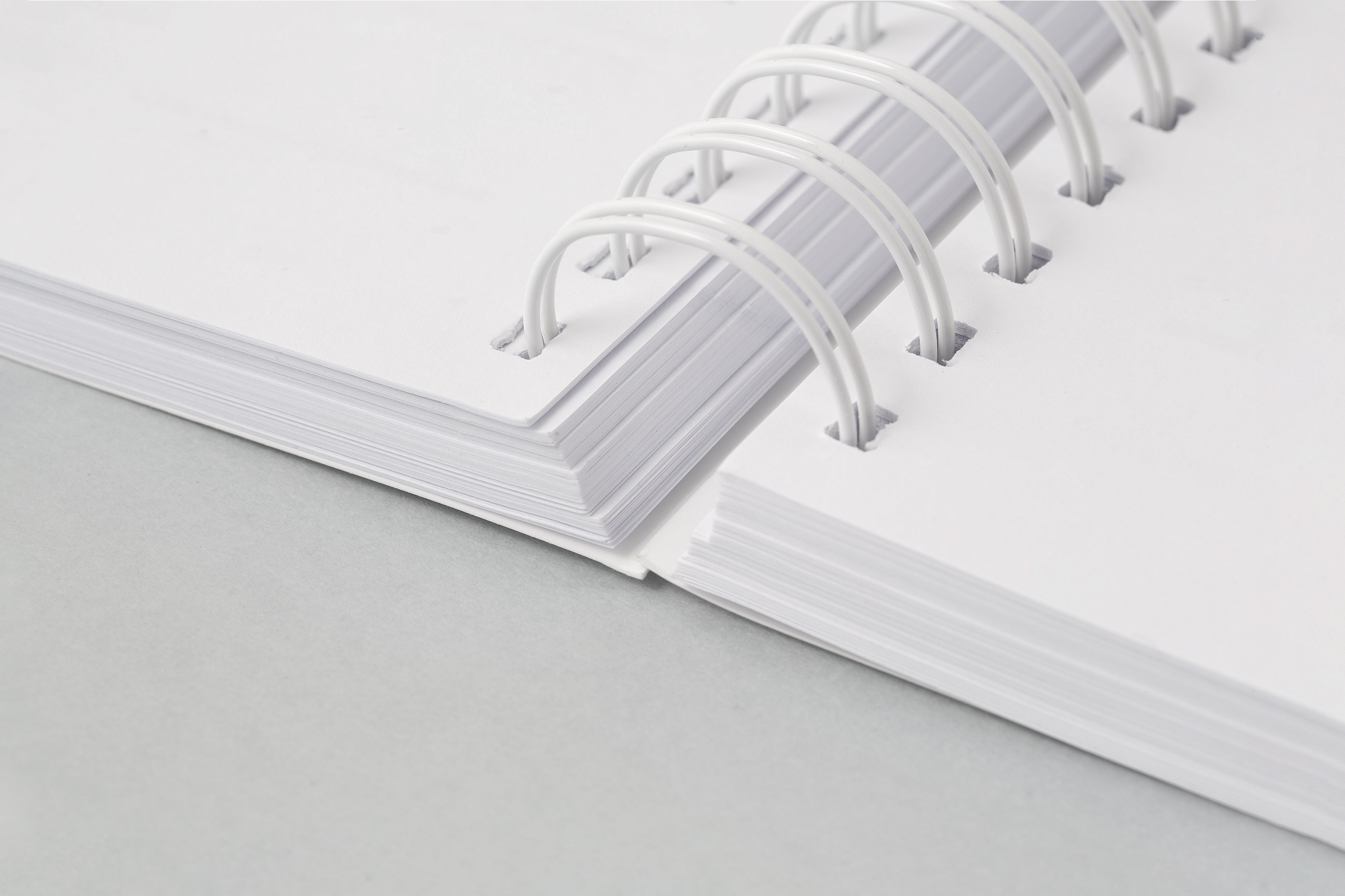 Buch Bindart Ringbuch aufgeschlagen